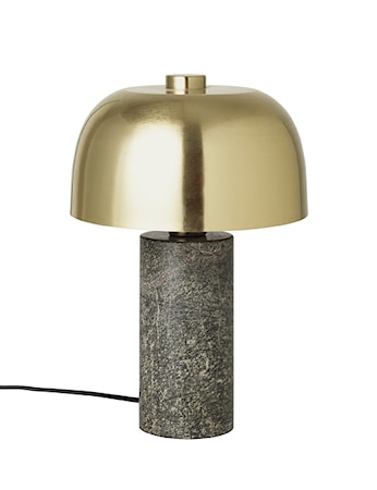 Lulu Lampa 37x26 cm Mörk Marmor/ Mässing