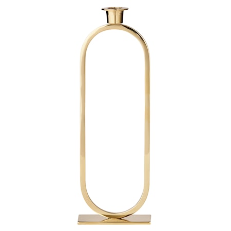 Metro Ljusstake 30 cm Guld