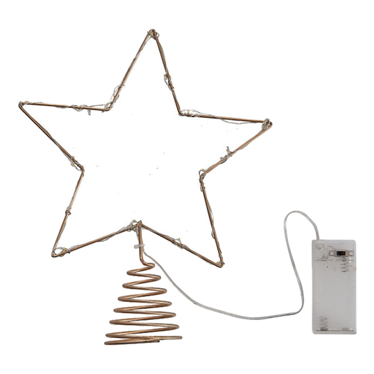 Julstjärna med LED