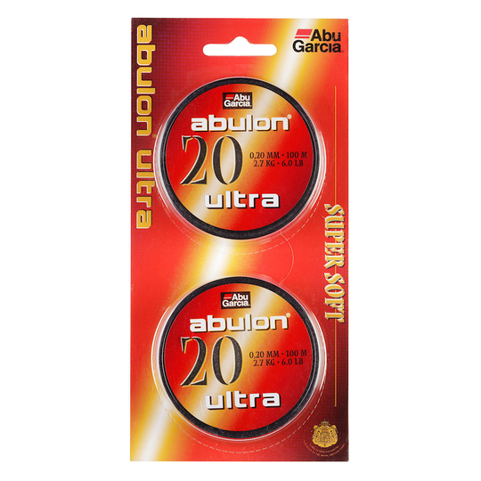 Abu Garcia Abulon Ultra 0,60mm 2x10m grön