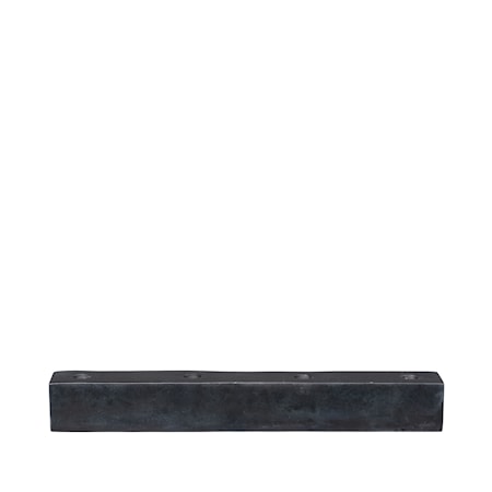 Ljusstake Ellen 27cm Marmor Svart