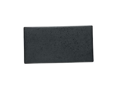 Bitz Tapastallrik 30x16 cm Svart Stengods