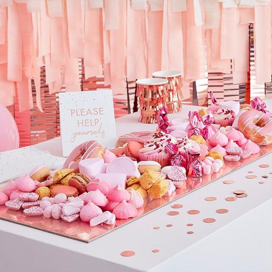 Serveringsfat Kit Roséguld