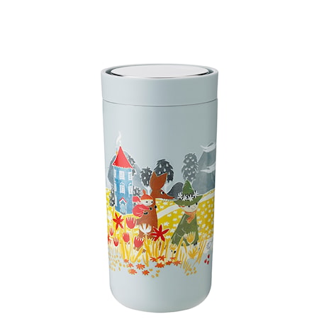To Go Click vacuum insulated cup, 0.4 l. - soft white - Mumin