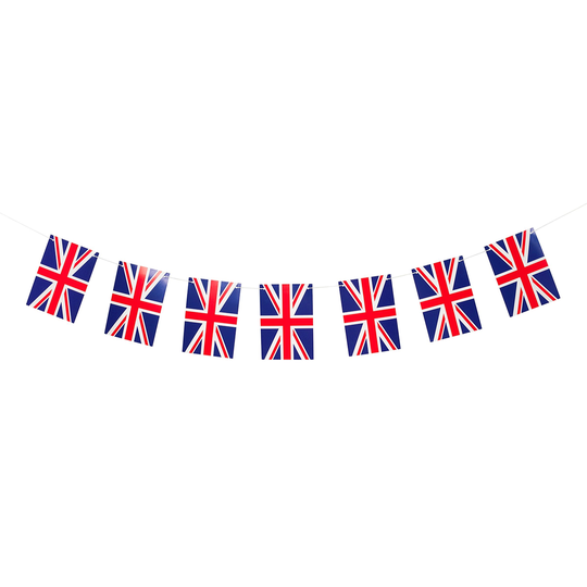 Girlang Brittiska Flaggan
