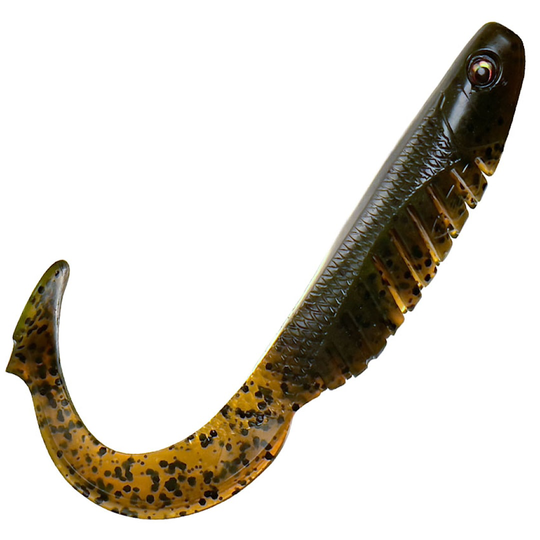 Headbanger BangerRibs 6,9 cm jigg 5 st/pkt Green Pumpkin