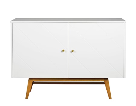 Rosswood Sidobord Vit 124 cm