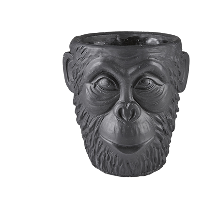 Calbe Ytterkruka Gorilla 22 cm Svart