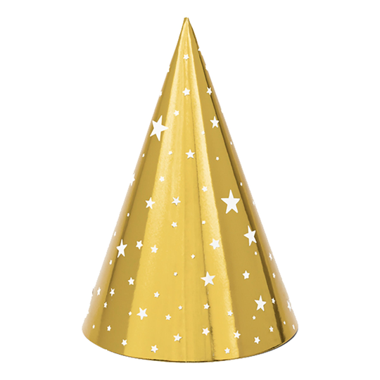 Partyhattar Stars - 6-pack