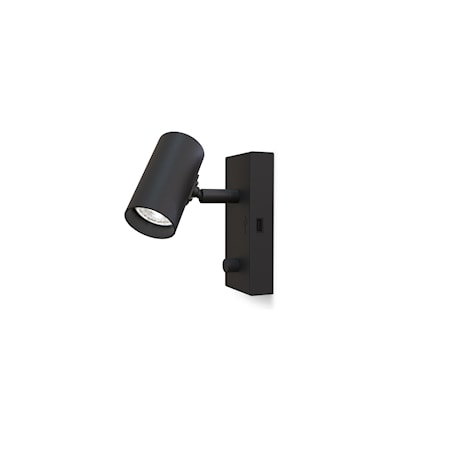 Tyson Vägg USB höger Svartstr LED sladd ut ner