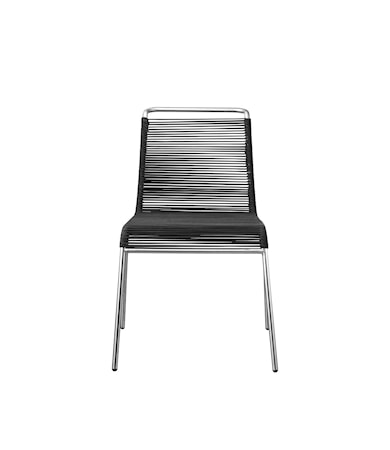 M20 Teglgaard Stol Rostfritt stål/ Svart
