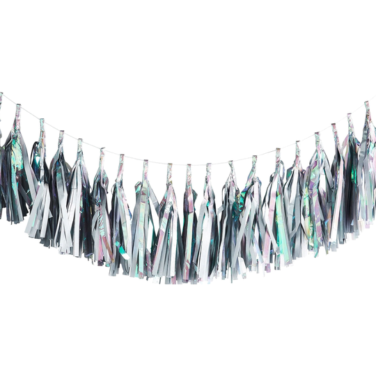 Girlang Tassels Holografisk