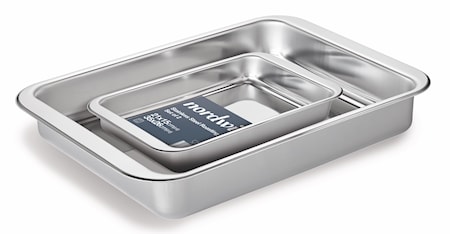 Ugnsform Rostfritt stål 2-pack