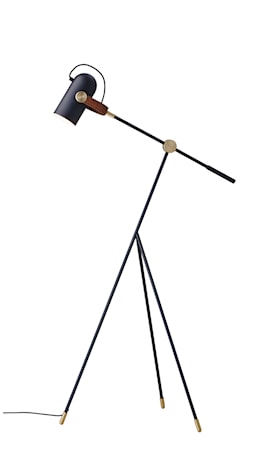 CARRONADE Golvlampa Svart