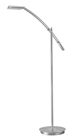 Verona LED Golvlampa Borstat stål