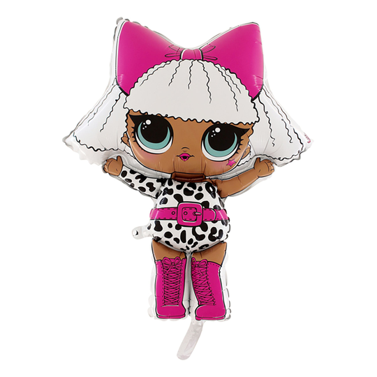 Folieballong LOL Surprise Diva Shape - 94 cm