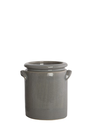 Blomkruka Pottery 15cm Ljusgrå