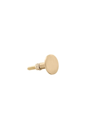 Knopp Ø 8x3 cm - Mässing