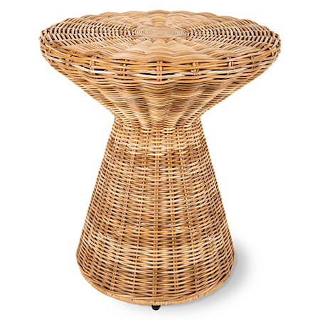 Rattan sidobord