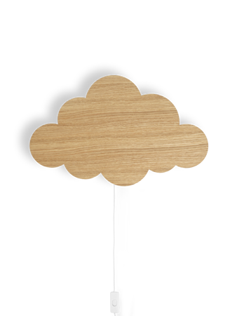 Cloud Lamp - Oiled Oak
