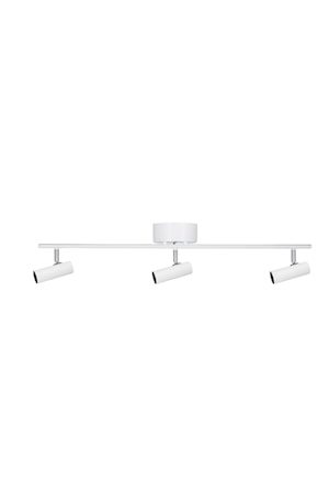 Hubble Plafond/Spot 3 Lång Vit