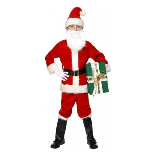 Tomte Barn Deluxe Maskeraddräkt - Small