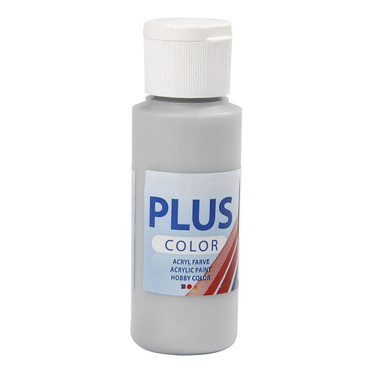 Plus Color Hobbyfärg - Silver