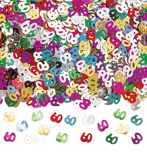 Bordskonfetti 60 Multi - 14 g