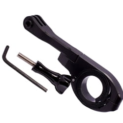 M Tiger Sports Bike-Steering Bar Mount - Go Pro-Compatible (6061-Alu)