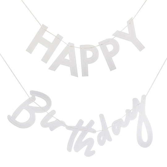 Girlang Happy Birthday Akryl