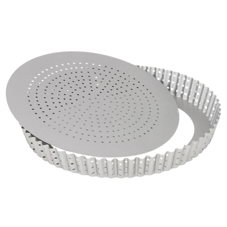 Pajform Silvertop 28 cm perforerad