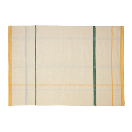 Matta Beige/Gul/Grön