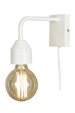 Flynn Vägglampa Vit IP20