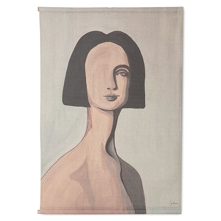 Väggdiagram woman portrait by Sella Molenaar