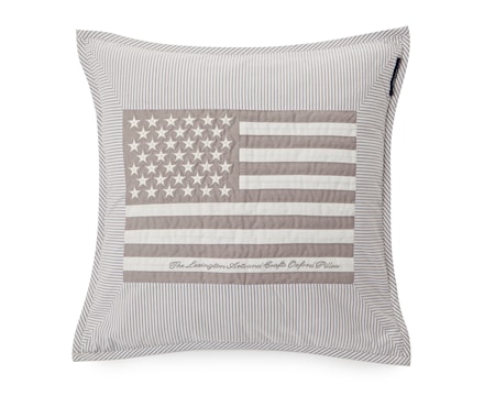 Flag Arts & Crafts Kuddfodral Grå/Vit 50x50cm