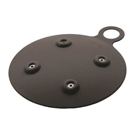 Grytunderlägg Magnetisk Silikon Svart 25,5 cm