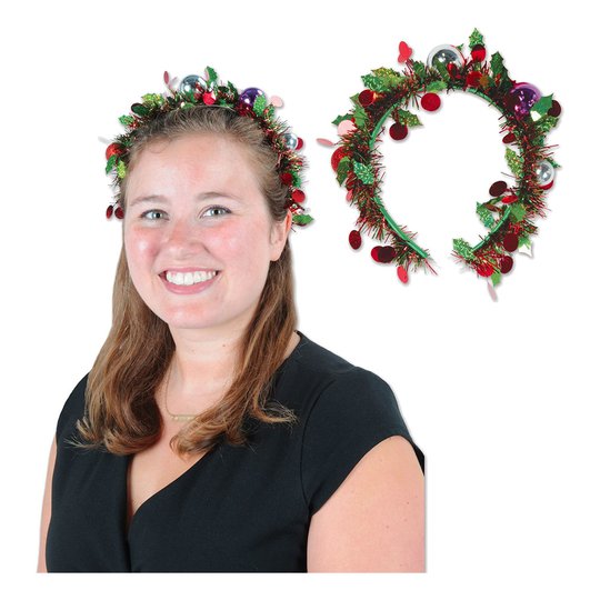 Diadem med Julpynt