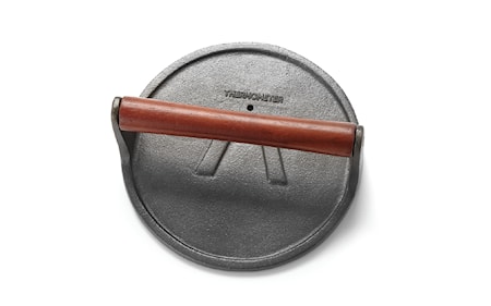 Grillpress Gjutjärn rund