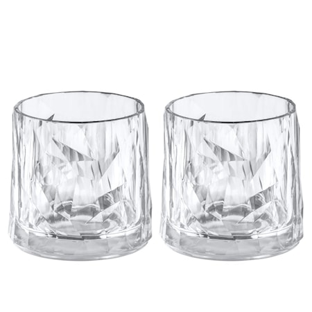 Club No. 2 Tumblerglas 25 cl 2-pack Crystal Clear