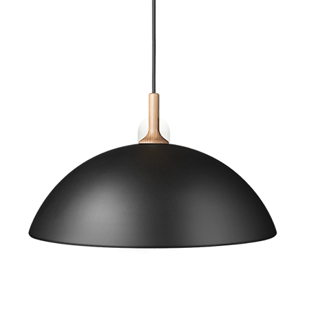 Bowl Pendel Mattsvart