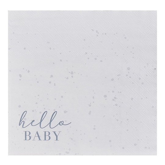 Servetter Hello Baby - 16-pack