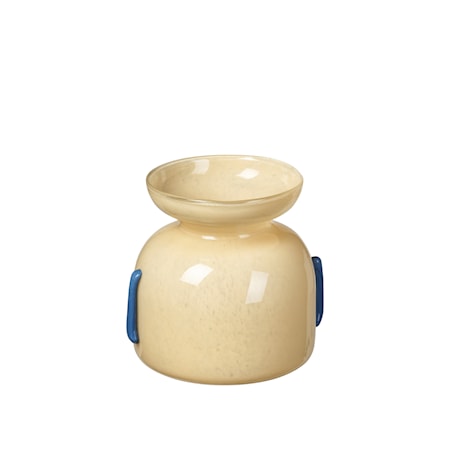 Vera Vas 20cm Anise Yellow/ Serenity Lt. Blue