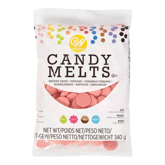 Wilton Candy Melts - Ljusröd