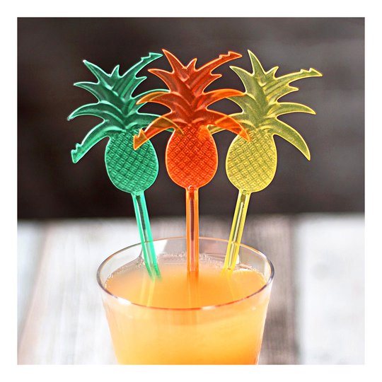 Cocktailpinnar Ananas - 24-pack