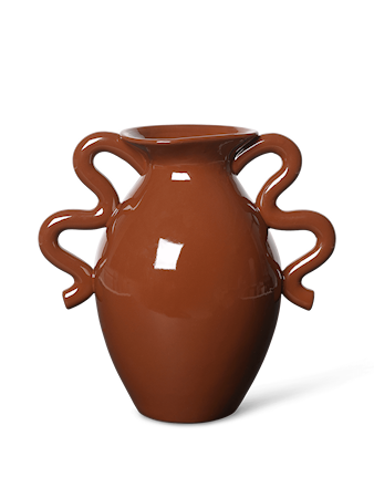 Verso Table Vas Terracotta