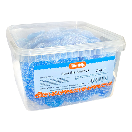 Blå Smiles Sura Storpack - 2 kg