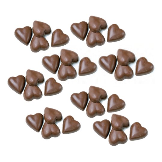 Chokladhjärtan Storpack - 2,4 kg