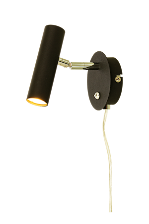 Artic Vägglampa Svart IP20