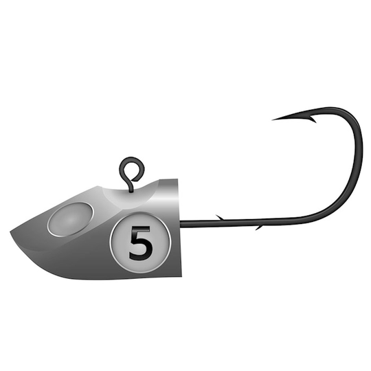 K.P Baits Micro jiggskalle 5 g 5st/pkt