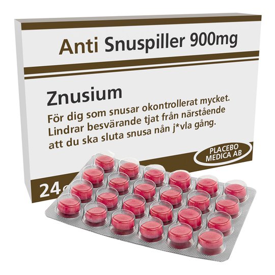 Anti Snuspiller Choklad